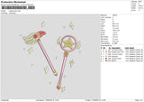 Magic Stick Embroidery File 6 sizes