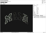 MAMI Embroidery File 6 size
