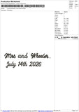 Marsandwheeler Embroidery File 6 sizes