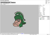 Michigan State Embroidery