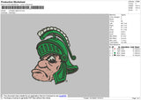 Michigan State Embroidery