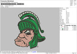 Michigan State Embroidery