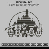 Mickeypalace Embroidery File 6 sizes
