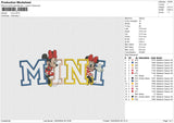 Mini Embroidery File 6 size