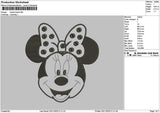 Minniehead 1911 Embroidery File 6 sizes