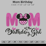 Mom Birthday Embroidery