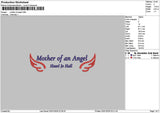 Mothertext 0201 Embroidery File 6 sizes