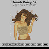 Mariah Carey 02 Embroidery