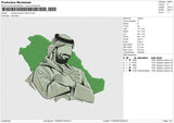 Muhammad Bin Salman Embroidery File 6 size