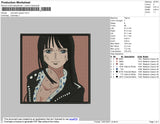 Nicorobin Square embroidery