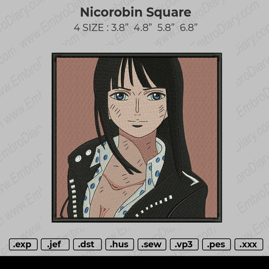 Nicorobin Embroidery