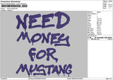 Needtext 0603 Embroidery File 6 sizes