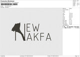 New Nakta Embroidery File 6 size