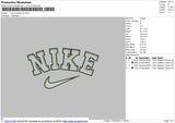 Nike 2 Outline v5 Embroidery