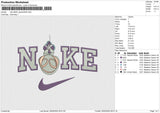 Nike BABY Gween8225 Embroidery File 6 size