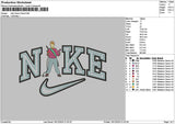 Nike Boy 1612 Embroidery File 6 sizes