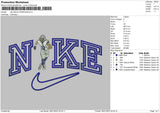 Nike Micah P Embroidery File 6 sizes