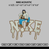 Nike Acoustic Embroidery File 6 sizes