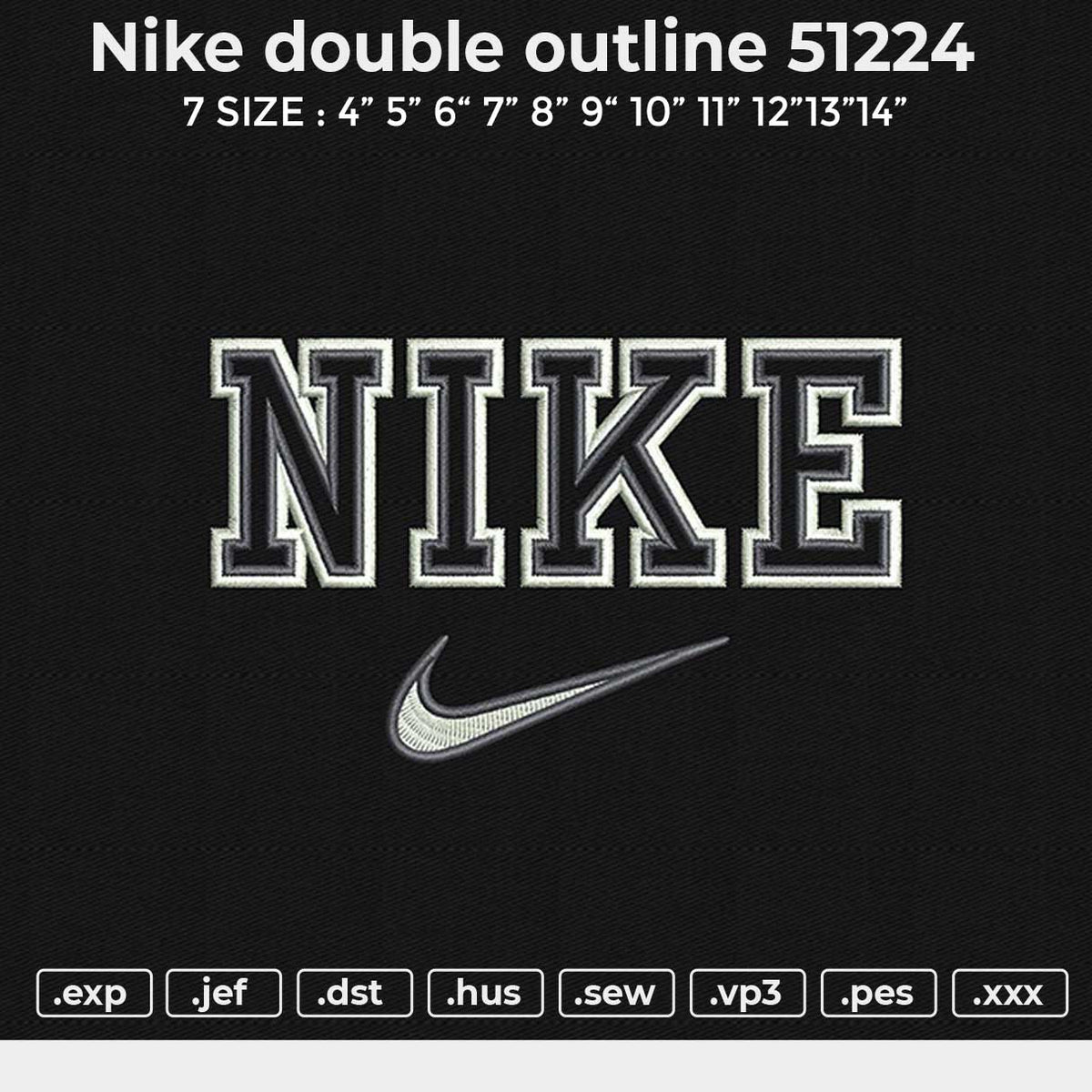 Nike Double Outline 51224
