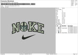 Nike Swoosh Storm Embroidery File 6 sizes