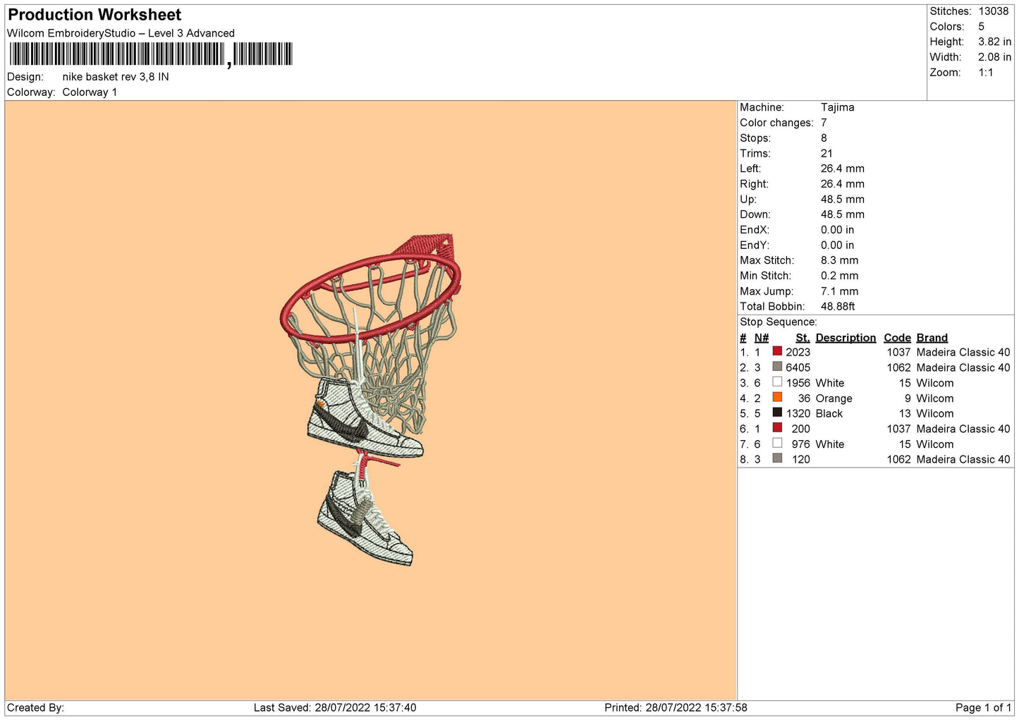 Nike Basket Rev