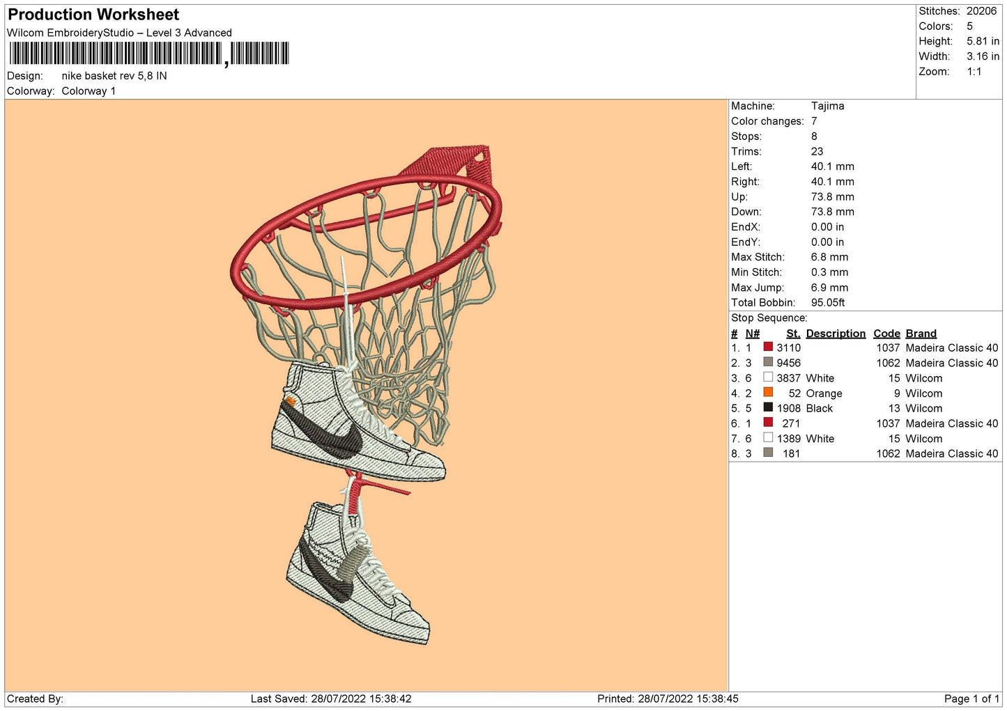 Nike Basket Rev
