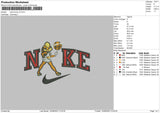 Nike Bunny v2 Embroidery File 6 sizes