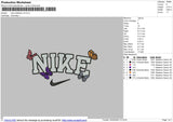 Nike Butterfies v5 Embroidery