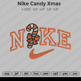 Nike Candy Xmas Embroidery