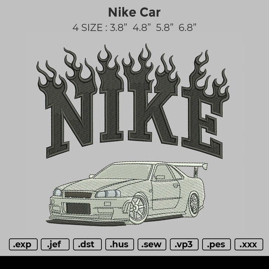 Nike Car Embroidery