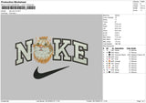 Nike Cat V3 Embroidery File 6 sizes
