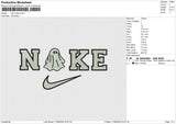 Nike Ghost Embroidery