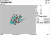 Nike Mew V4 Embroidery File 6 sizes