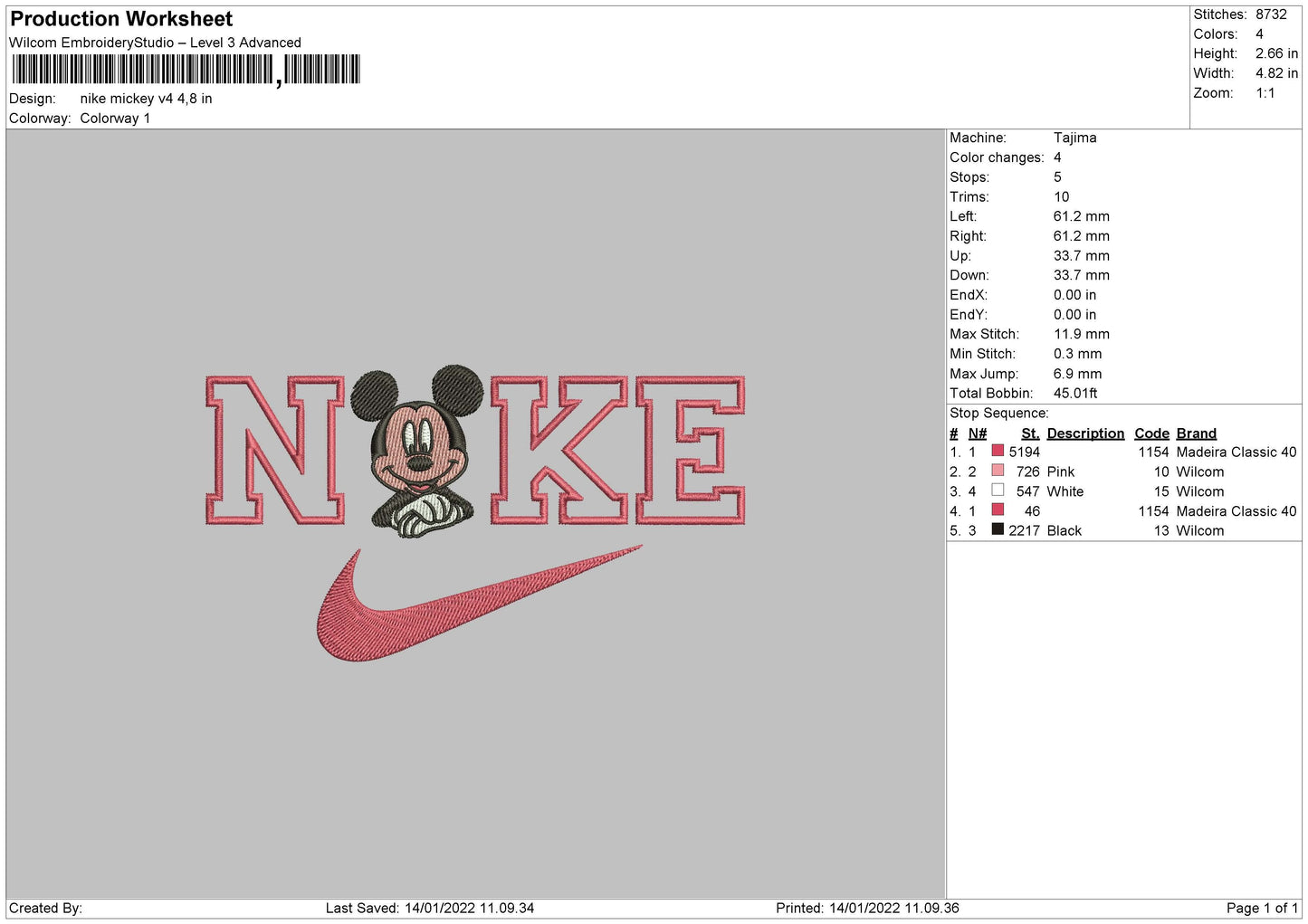 Nike Mickey V4