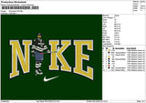 Nike Player Nd Embroidery File 6 sizes