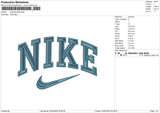 Nikesatin4526 Embroidery File 6 sizes