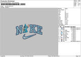 Nike Stitch Drink Embroidery FIle 6 sizes