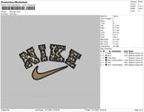 Nike Tiger Embroidery
