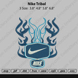 Nike Tribal Embroidery