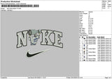 Nike Winner Player v2 Embroidery File 6 sizes