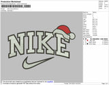 Nike Hat Xmas Embroidery