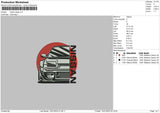 Nissan Japan Embroidery File 6 sizes
