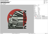 Nissan Japan Embroidery File 6 sizes
