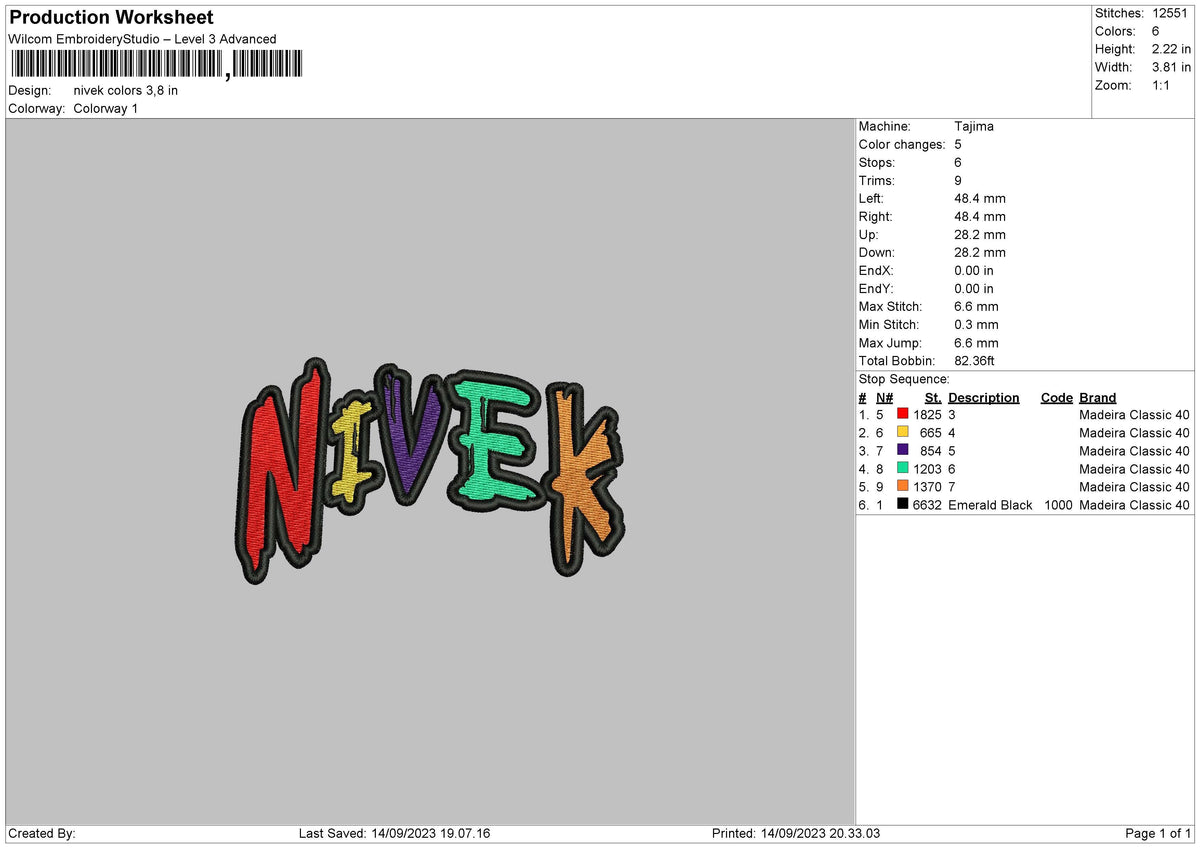 Nivek Color Bw Embroider 2 Files