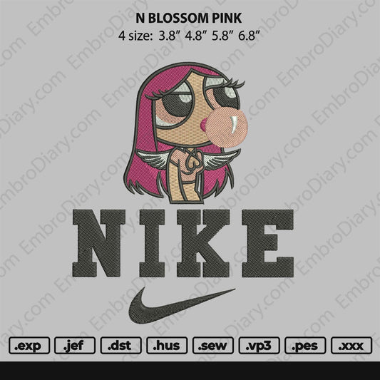 Nike Pink Blossom Embroidery