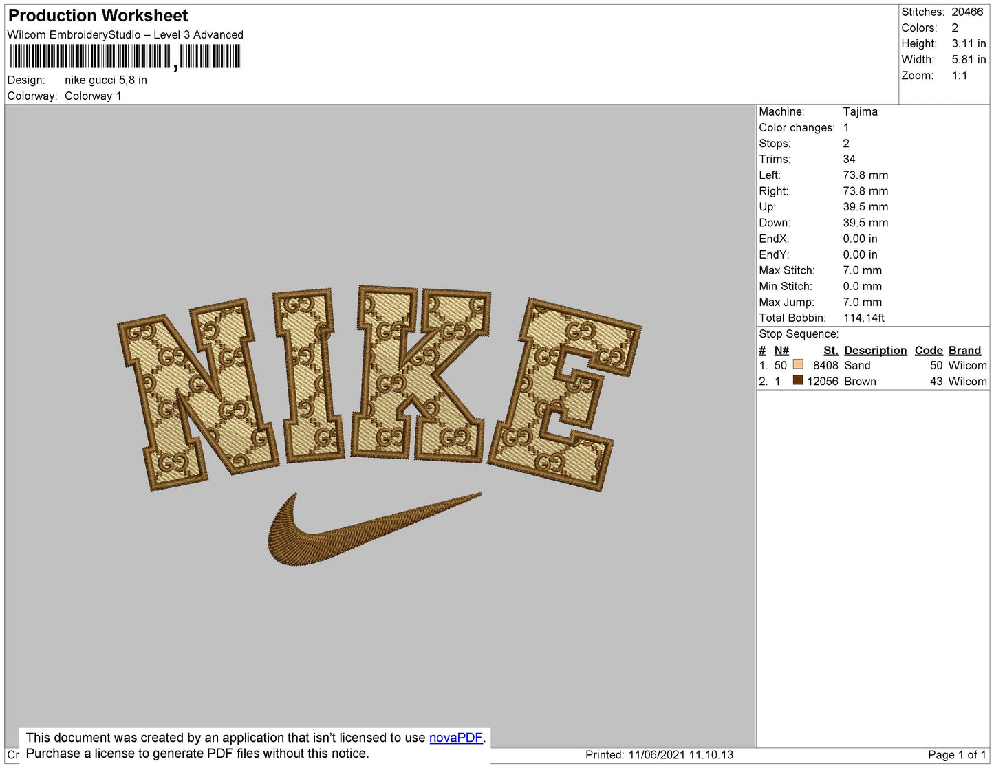Nike Gucci