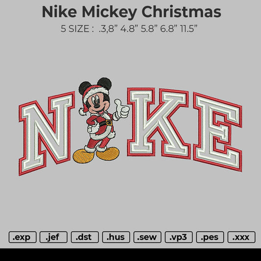 nike mickey christmas