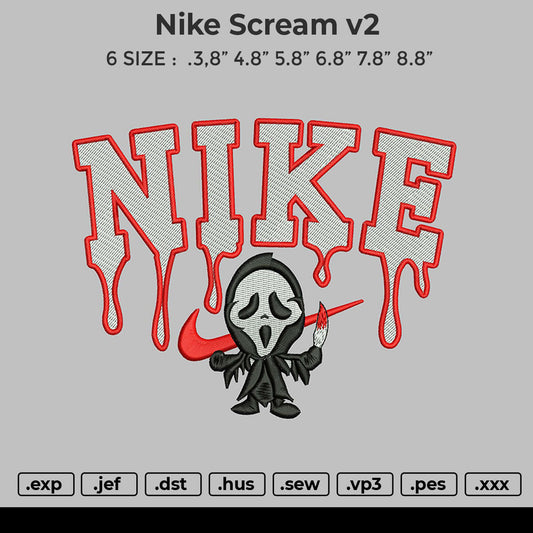 Nike Scream V2 Embroidery