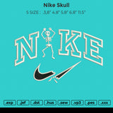 Nike Skull Embroidery
