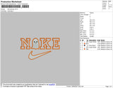 Nike Spooky Embroidery